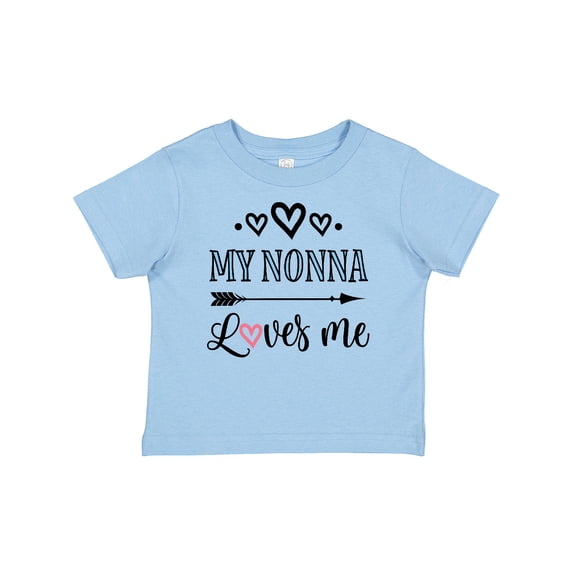Inktastic My Nonna Loves Me Girls Girls Baby T-Shirt
