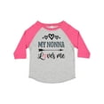 thumbnail image 1 of Inktastic My Nonna Loves Me Girls Girls Toddler T-Shirt, 1 of 5