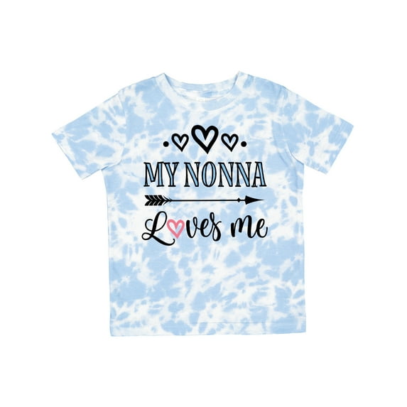 Inktastic My Nonna Loves Me Girls Girls Toddler T-Shirt