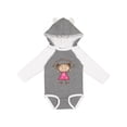 thumbnail image 1 of Inktastic My Nonna Loves Me Girls Long Sleeve Baby Bodysuit, 1 of 5