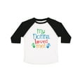 thumbnail image 1 of Inktastic My Nonna Loves Me Grandchild Boys or Girls Toddler T-Shirt, 1 of 5