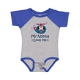 thumbnail image 1 of Inktastic My Nonna Loves Me Grandson Bear Boys Baby Bodysuit, 1 of 5
