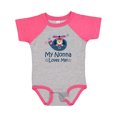 thumbnail image 1 of Inktastic My Nonna Loves Me Grandson Bear Boys Baby Bodysuit, 1 of 5