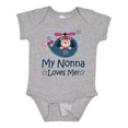 thumbnail image 1 of Inktastic My Nonna Loves Me Grandson Bear Boys Baby Bodysuit, 1 of 5