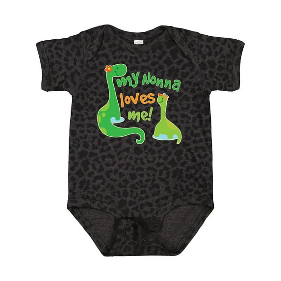 Inktastic My Nonna Loves Me Grandson Boys Baby Bodysuit