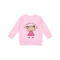 thumbnail image 1 of Inktastic My Nonna Loves Me Toddler Sweatshirt, 1 of 4