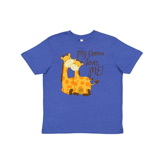 Inktastic My Nonna Loves Me Youth T-Shirt
