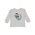thumbnail image 1 of Inktastic My Nonna Loves Me for Girls Granddaughter Girls Long Sleeve Toddler T-Shirt, 1 of 5