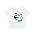thumbnail image 1 of Inktastic My Nonna Loves Me for Girls Granddaughter Girls Toddler T-Shirt, 1 of 5