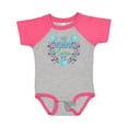 thumbnail image 1 of Inktastic My Nonna Loves Me with Flowers and Hearts Boys or Girls Baby Bodysuit, 1 of 5