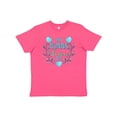 thumbnail image 1 of Inktastic My Nonna Loves Me with Flowers and Hearts Youth T-Shirt, 1 of 5