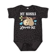 thumbnail image 1 of Inktastic My Nonna Loves Me with Sloth and Hearts Boys or Girls Baby Bodysuit, 1 of 5