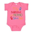 thumbnail image 1 of Inktastic My Nonna and Nonno Love Me Grandchild Boys or Girls Baby Bodysuit, 1 of 5