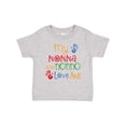 thumbnail image 1 of Inktastic My Nonna and Nonno Love Me Grandchild Boys or Girls Baby T-Shirt, 1 of 5