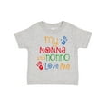 thumbnail image 1 of Inktastic My Nonna and Nonno Love Me Grandchild Boys or Girls Toddler T-Shirt, 1 of 5