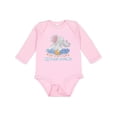 thumbnail image 1 of Inktastic My Nonni Loves Me Cute Elephants Clouds Moon and Stars Boys or Girls Long Sleeve Baby Bodysuit, 1 of 5