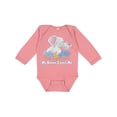 thumbnail image 1 of Inktastic My Nonni Loves Me Cute Elephants Clouds Moon and Stars Boys or Girls Long Sleeve Baby Bodysuit, 1 of 5