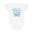 thumbnail image 1 of Inktastic My Nonni Whale-y Loves Me Boys or Girls Baby Bodysuit, 1 of 5