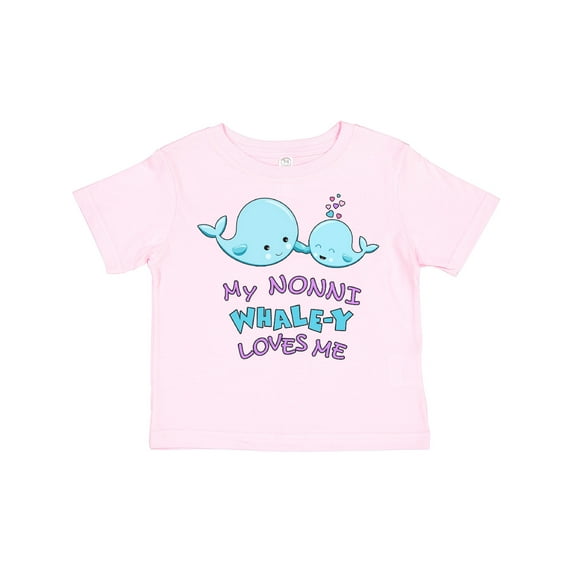 Inktastic My Nonni Whale-y Loves Me Boys or Girls Toddler T-Shirt