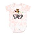 thumbnail image 1 of Inktastic My Nonnie Loves Me Grandchild Girls Baby Bodysuit, 1 of 5