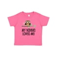 thumbnail image 1 of Inktastic My Nonnie Loves Me Grandchild Girls Baby T-Shirt, 1 of 5