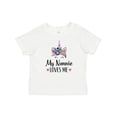 thumbnail image 1 of Inktastic My Nonnie Loves Me Unicorn Girls Baby T-Shirt, 1 of 5