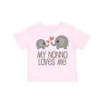 thumbnail image 1 of Inktastic My Nonno Loves Me Grandson Boys or Girls Toddler T-Shirt, 1 of 5