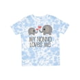 thumbnail image 1 of Inktastic My Nonno Loves Me Grandson Boys or Girls Toddler T-Shirt, 1 of 5