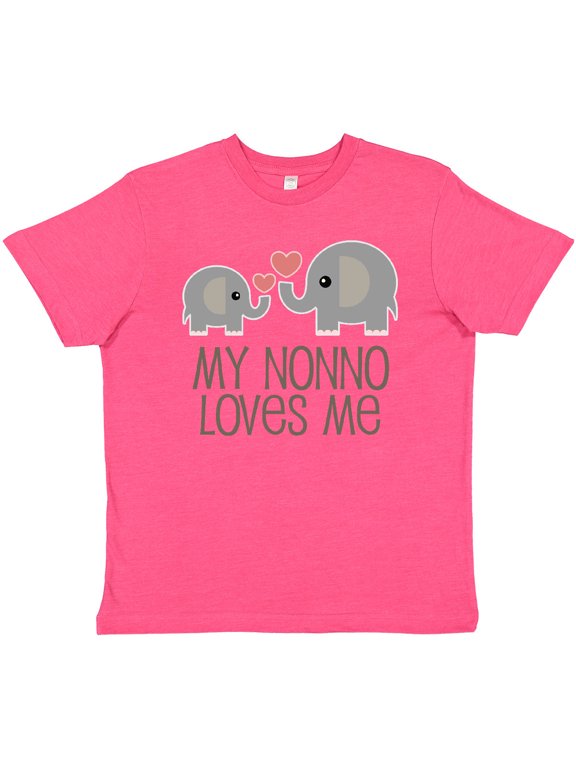 My Nonno Loves Me Grandson Youth T-Shirt