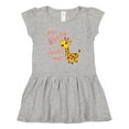 thumbnail image 1 of Inktastic My Nonna Loves Me- Cute Giraffe Girls Toddler Dress, 1 of 5