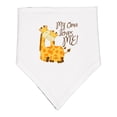 thumbnail image 1 of Inktastic My Oma Loves Me Baby Bandana Bib, 1 of 4