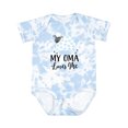 thumbnail image 1 of Inktastic My Oma Loves Me Baby Lamb Boys or Girls Baby Bodysuit, 1 of 5