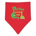thumbnail image 1 of Inktastic My Oma Loves Me Dinosaur Baby Bandana Bib, 1 of 4