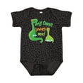thumbnail image 1 of Inktastic My Oma Loves Me Dinosaur Boys Baby Bodysuit, 1 of 5
