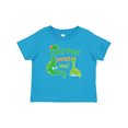 thumbnail image 1 of Inktastic My Oma Loves Me Dinosaur Boys Baby T-Shirt, 1 of 5