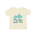 thumbnail image 1 of Inktastic My Oma Loves Me Fish Boys or Girls Baby T-Shirt, 1 of 5