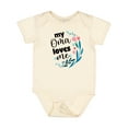 thumbnail image 1 of Inktastic My Oma Loves Me Girls Girls Baby Bodysuit, 1 of 5