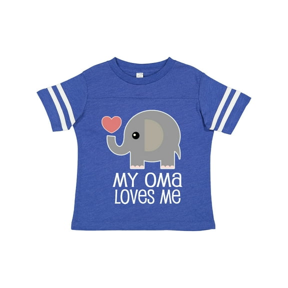 Inktastic My Oma Loves Me Grandchild Boys or Girls Toddler T-Shirt