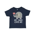 thumbnail image 1 of Inktastic My Oma Loves Me Grandchild Boys or Girls Toddler T-Shirt, 1 of 5