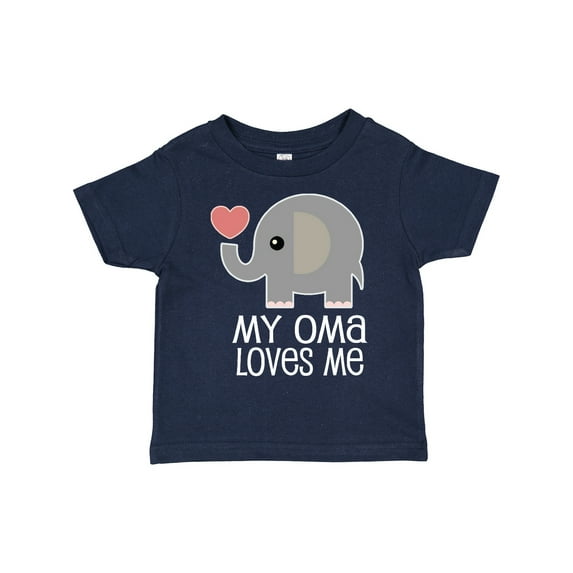 Inktastic My Oma Loves Me Grandchild Boys or Girls Toddler T-Shirt