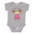 thumbnail image 1 of Inktastic My Oma Loves Me Granddaughter Girls Baby Bodysuit, 1 of 5