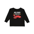 thumbnail image 1 of Inktastic My Oma Loves Me- cute crab family Boys or Girls Long Sleeve Toddler T-Shirt, 1 of 5