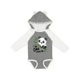 thumbnail image 1 of Inktastic My Oma Loves Me- cute panda Boys or Girls Long Sleeve Baby Bodysuit, 1 of 5