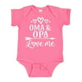 thumbnail image 1 of Inktastic My Oma Opa Love Me Grandchild Boys or Girls Baby Bodysuit, 1 of 5