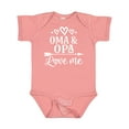 thumbnail image 1 of Inktastic My Oma Opa Love Me Grandchild Boys or Girls Baby Bodysuit, 1 of 5