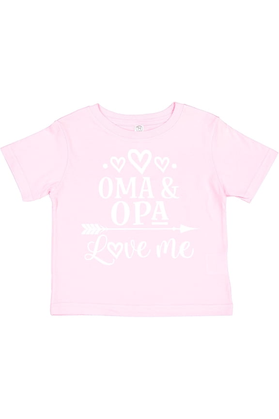 My Oma Opa Love Me Grandchild Boys or Girls Toddler T-Shirt
