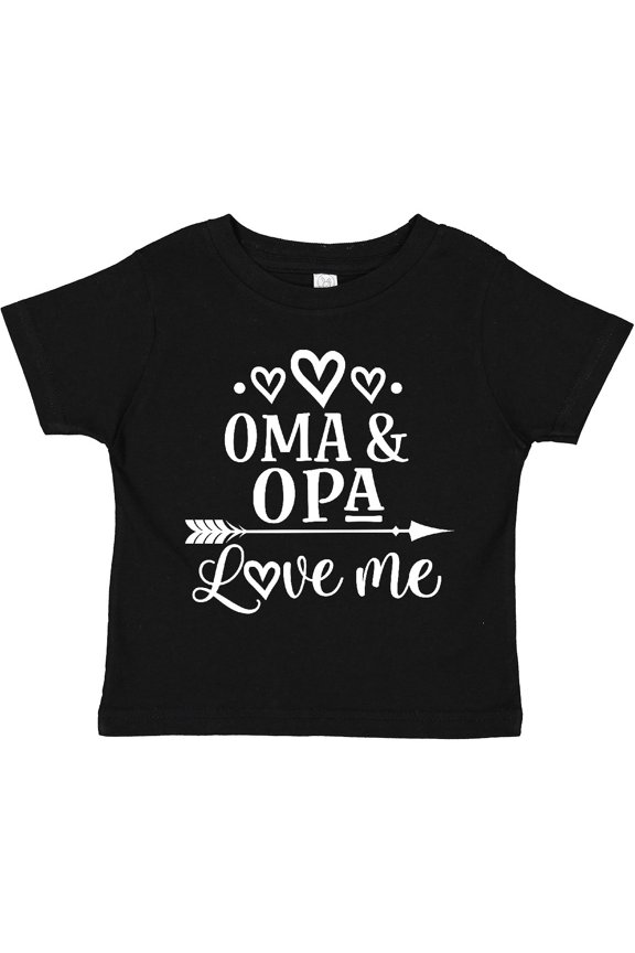 My Oma Opa Love Me Grandchild Boys or Girls Toddler T-Shirt