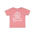 thumbnail image 1 of Inktastic My Oma Opa Love Me Grandchild Gift Boys or Girls Baby T-Shirt, 1 of 5