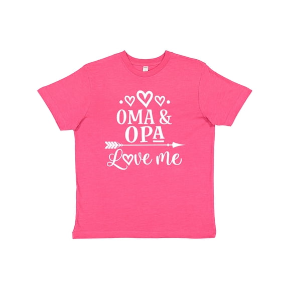 Inktastic My Oma Opa Love Me Grandchild Gift Youth T-Shirt