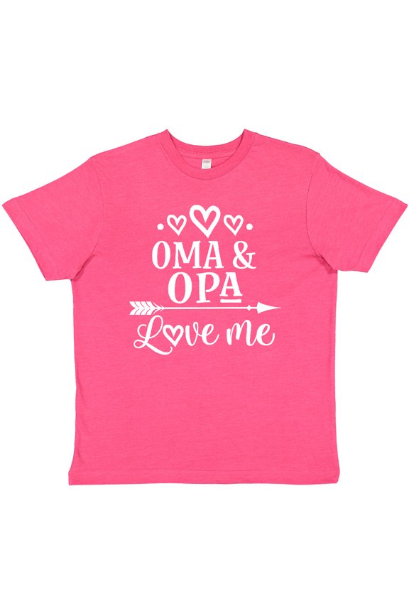 My Oma Opa Love Me Grandchild Gift Youth T-Shirt